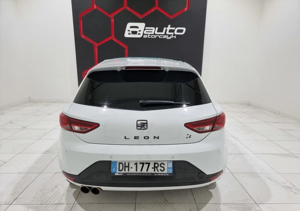 Seat Leon cena 23700 przebieg: 107000, rok produkcji 2014 z Kraśnik małe 407